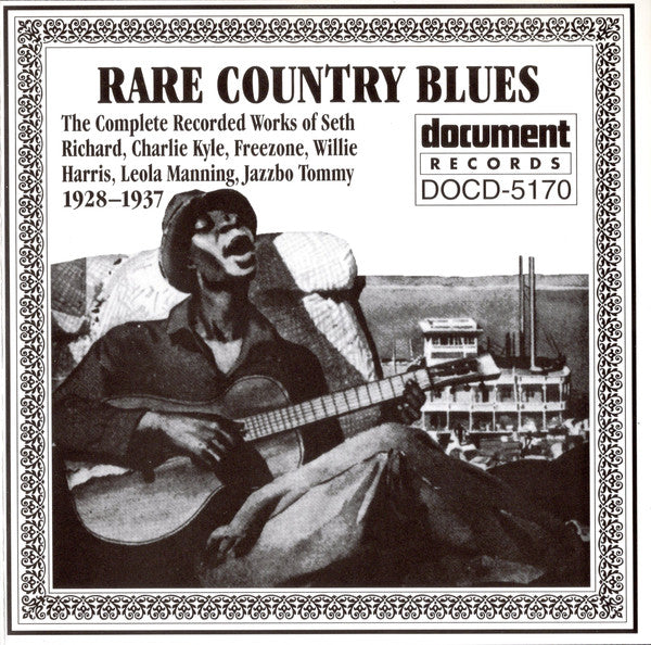 VARIOUS - RARE COUNTRY BLUES (1928-1937)
