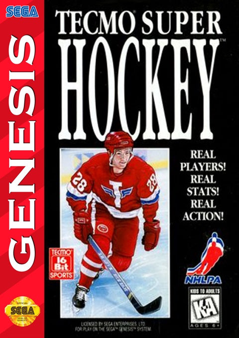TECMO SUPER HOCKEY - GENESIS