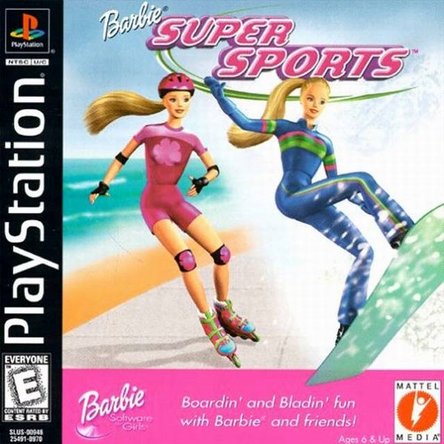 BARBIE SUPER SPORTS - PS1