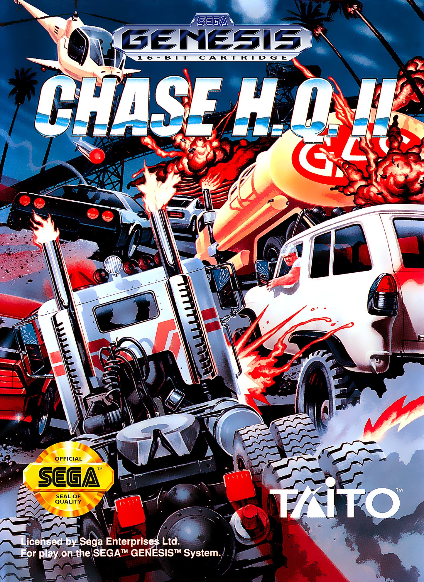 CHASE HQ II - GENESIS