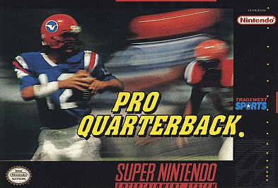 PRO QUARTERBACK - SNES (W/BOX & MANUAL)