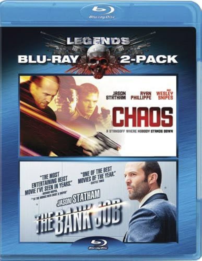 BANK JOB/CHAOS - BLU-LEGENDS 2 PACK