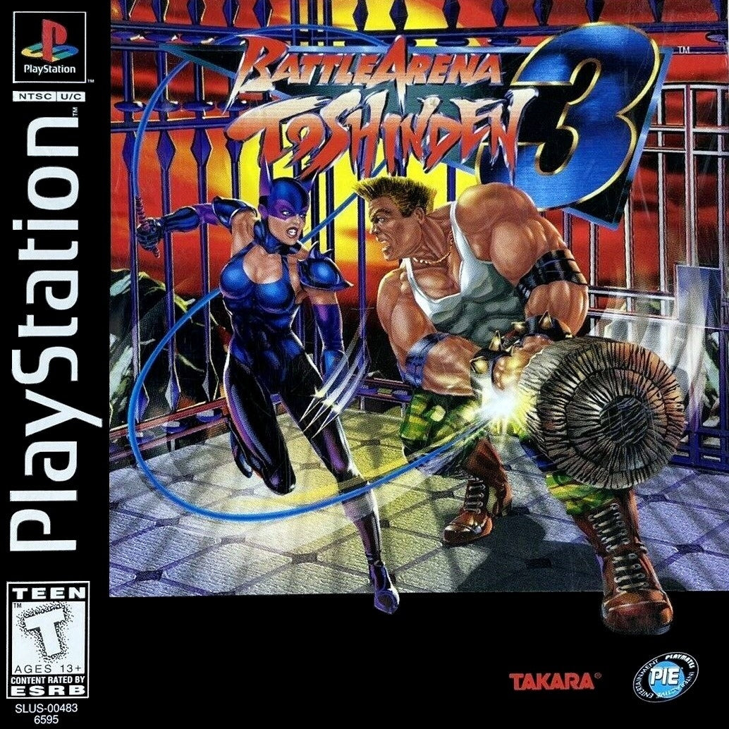 BATTLE ARENA TOSHINDEN 3 - PS1