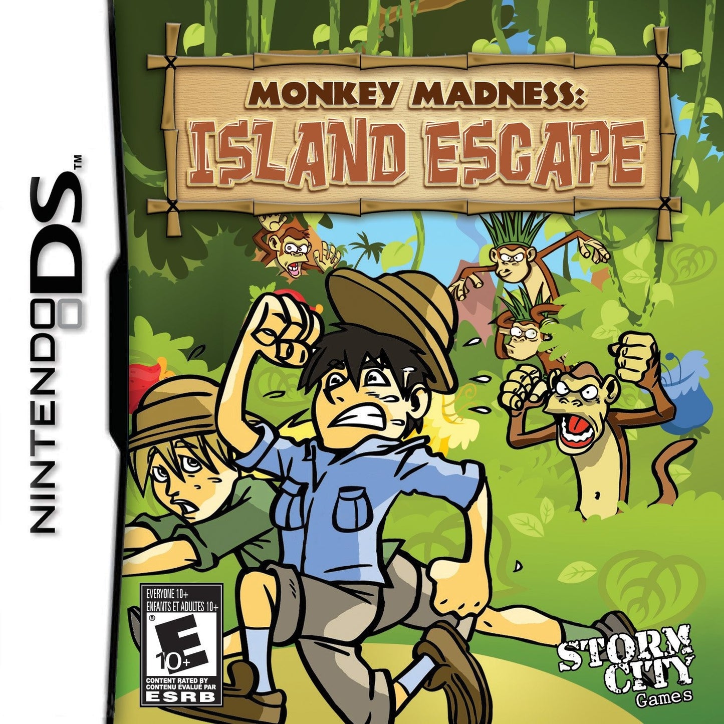 MONKEY MADNESS: ISLAND ESCAPE (CARTRIDGE - DS