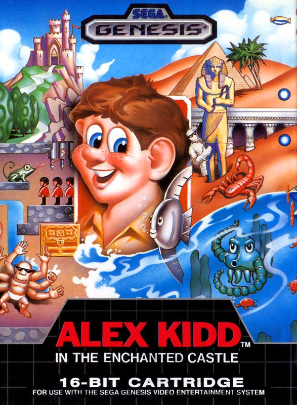 ALEX KIDD IN THE ENCHANTED CASTLE - GENESIS