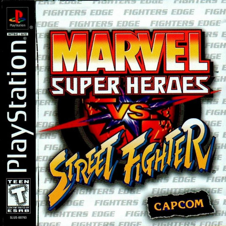 MARVEL SUPER HEROES VS. STREET FIGHTER - PS1