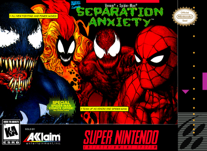 SEPARATION ANXIETY - SNES (W/BOX & MANUAL)