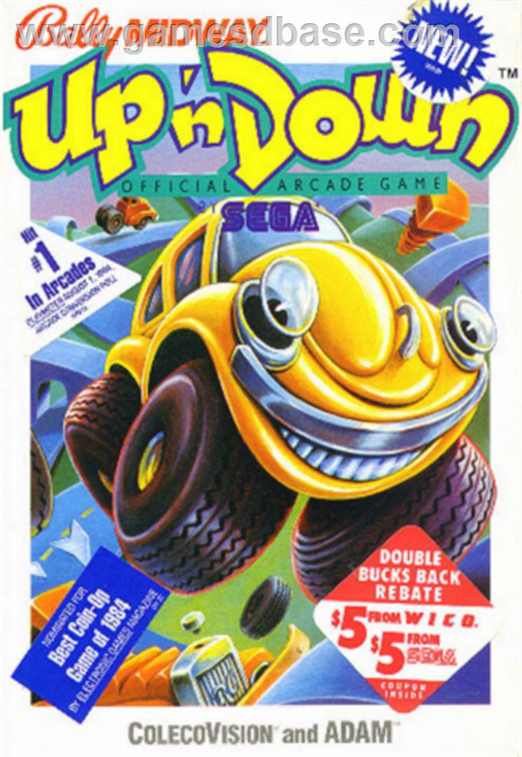 UP 'N DOWN - COLECO