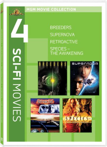 BREEDERS/SUPERNOVA/RETROACTIVE/SPECIES - DVD-4 SCI-FI MOVIES