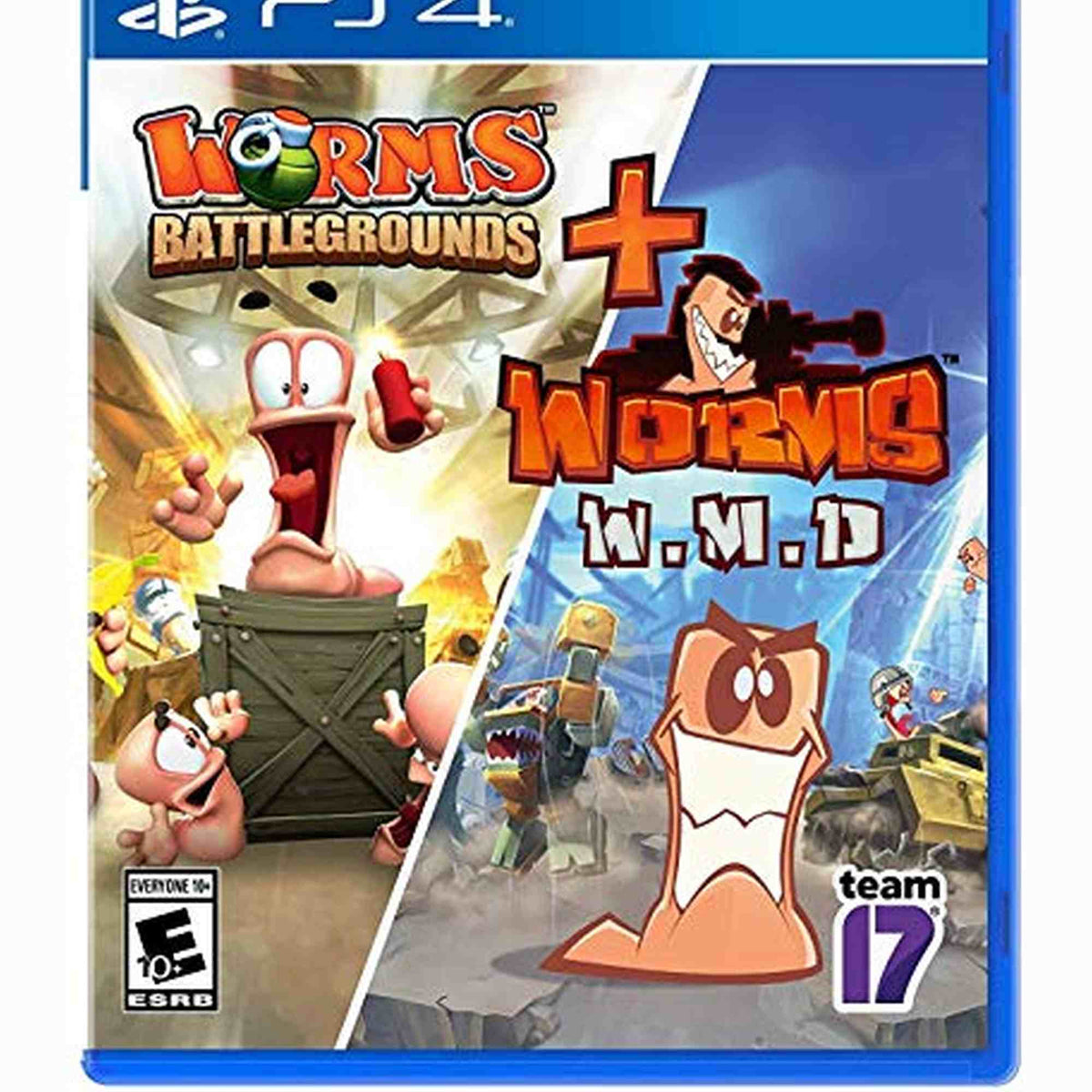 WORMS: BATTLEGROUND + WORMS: W.M.D BUNDL - PS4