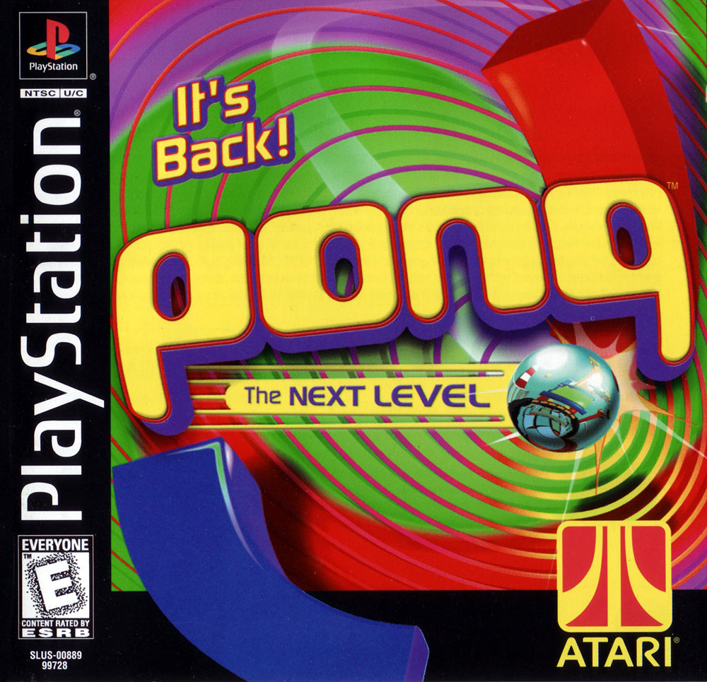 PONG: THE NEXT LEVEL - PS1
