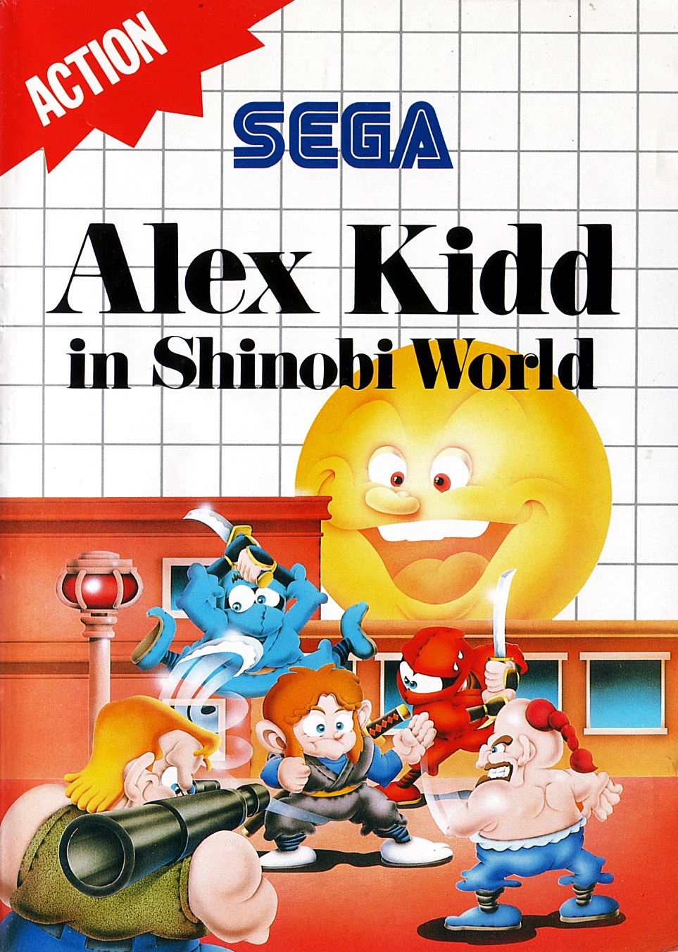 ALEX KIDD IN SHINOBI WORLD - MS