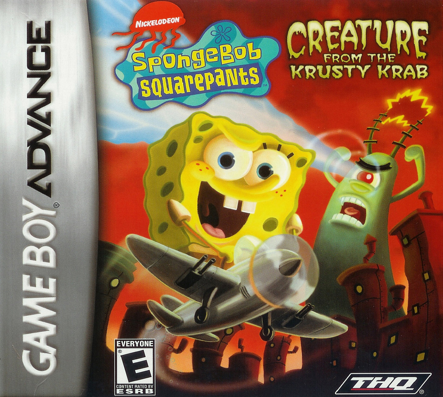 SPONGEBOB SQUAREPANTS: CREATURE FROM KRU - GBA