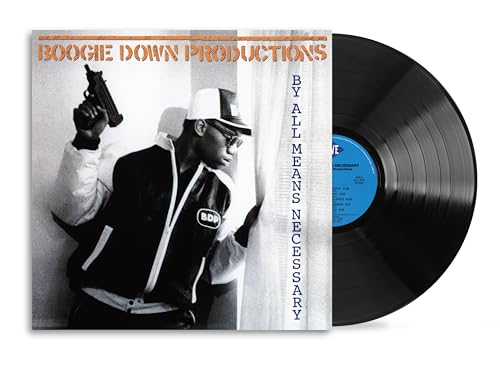 BOOGIE DOWN PRODUCTIONS - BY ALL MEANS NECESSARY (BLACK VINYL)