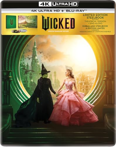 WICKED - BLU-4K-2024-STEELBOOK