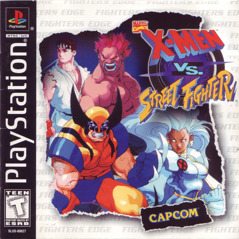 X-MEN VS. STREET FIGHTER - PS1
