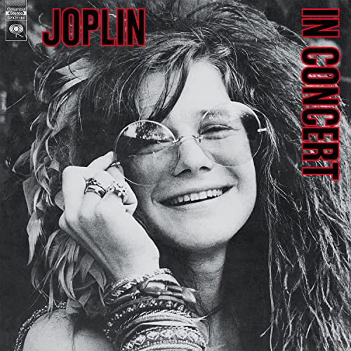 JANIS JOPLIN - JOPLIN IN CONCERT (BLACK & WHITE MARBLED VINYL)