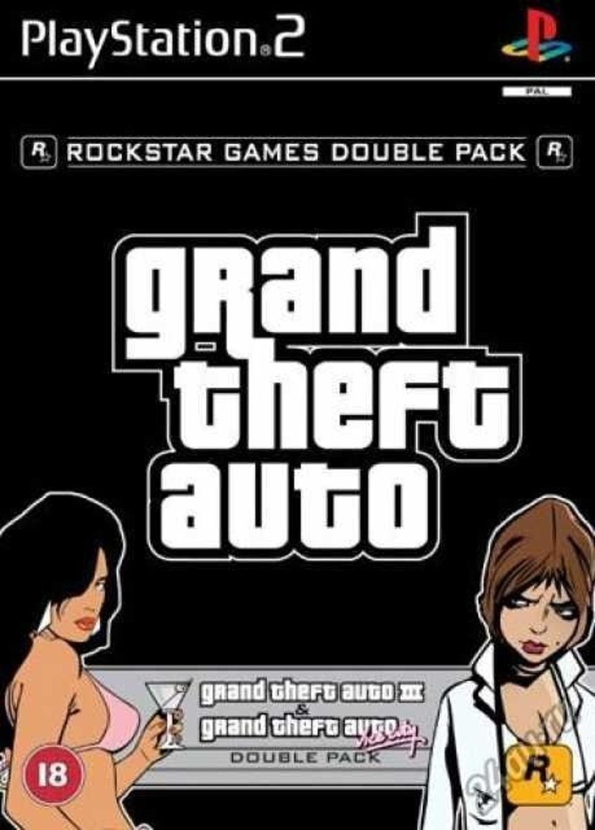 GRAND THEFT AUTO DOUBLE PACK - PS2