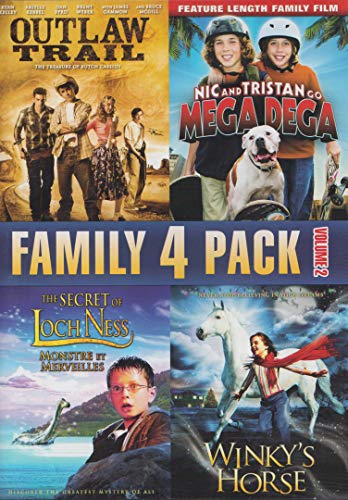 OUTLAW TRAIL/ NIC & TRISTAN GO MEGA DEGA - DVD-FAMILY 4 PACK VOLUME 2