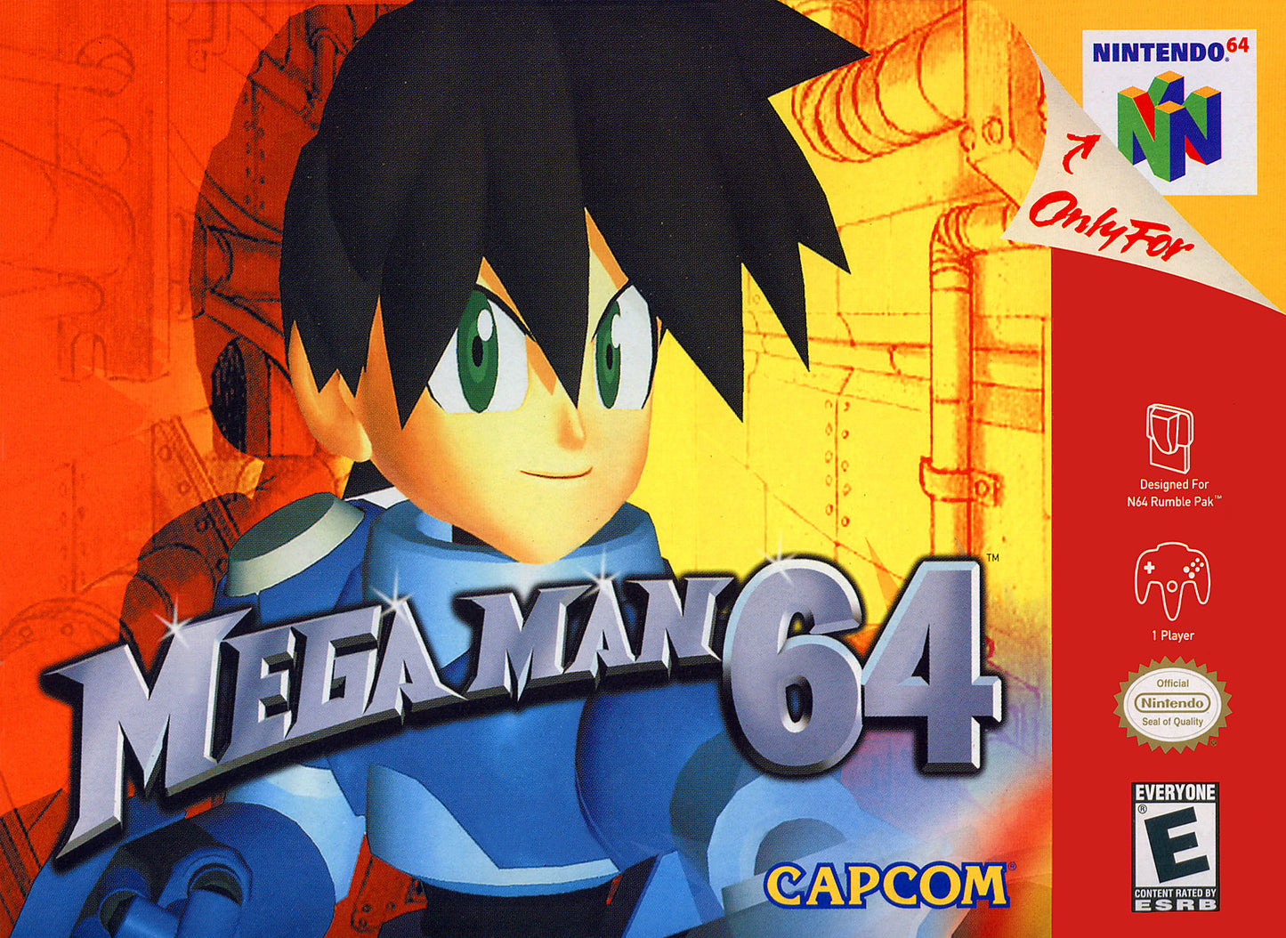 MEGA MAN 64 - N64 (W/BOX)