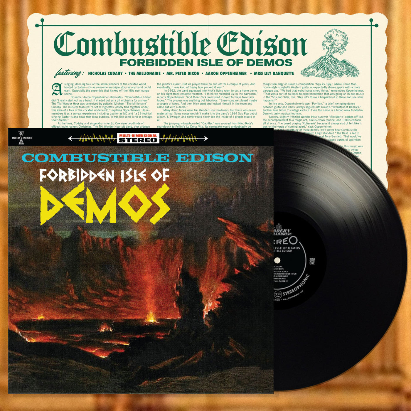 COMBUSTIBLE EDISON - FORBIDDEN ISLE OF DEMOS