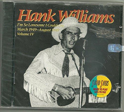 WILLIAMS, HANK - SO LONESOME I COULD CRY