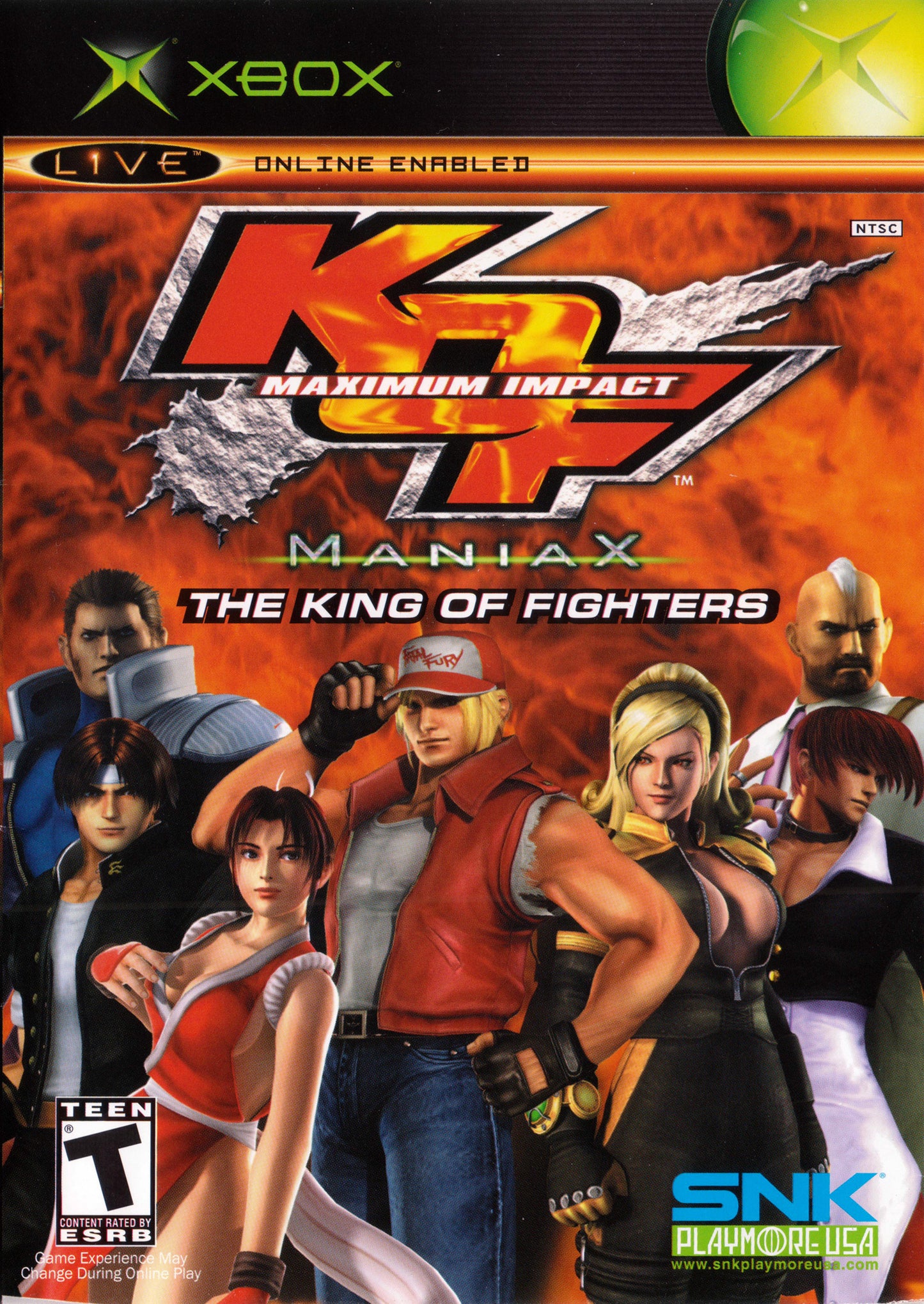 KING OF FIGHTERS: MAXIMUM IMPACT MANIAX - XBOX