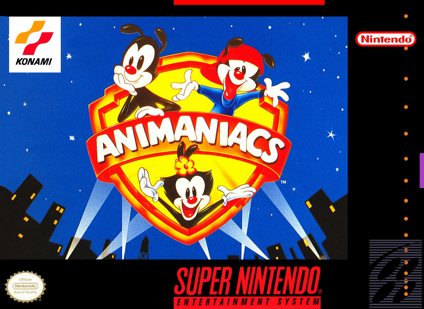 ANIMANIACS - SNES (W/BOX)