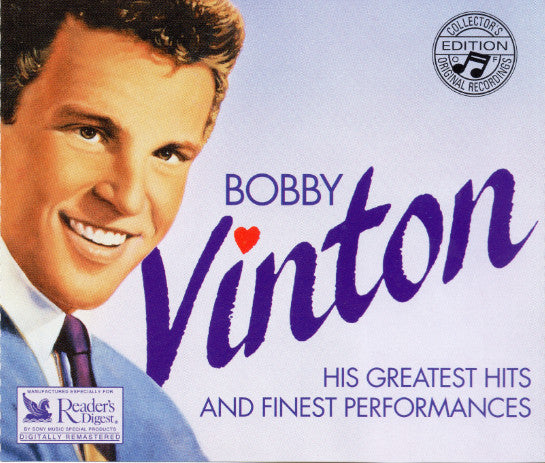 VINTON, BOBBY - HIS GR HITS & FINEST PERFORMANCES (3CDS)