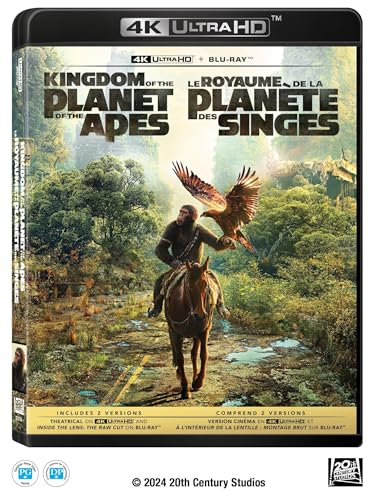 KINGDOM OF THE PLANET OF THE APES - BLU-4K-INC. BLU COPY