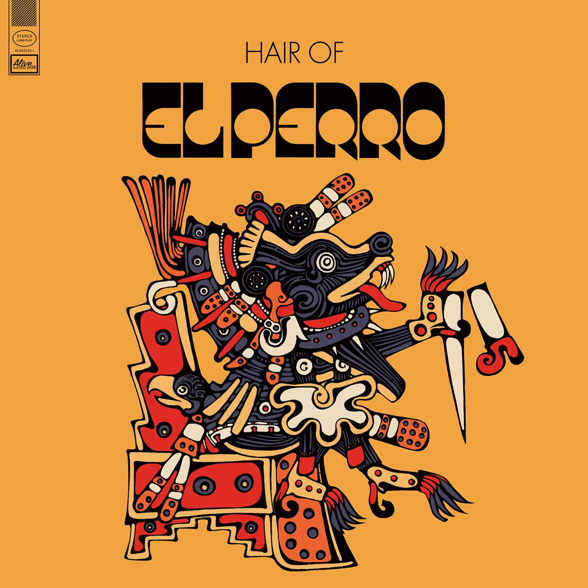 EL PERRO - HAIR OF (CLEAR RED VINYL)