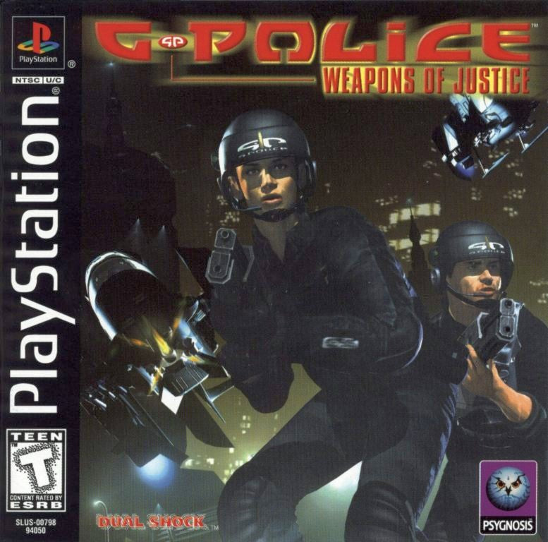 G-POLICE: WEAPONS OF JUSTICE - PS1