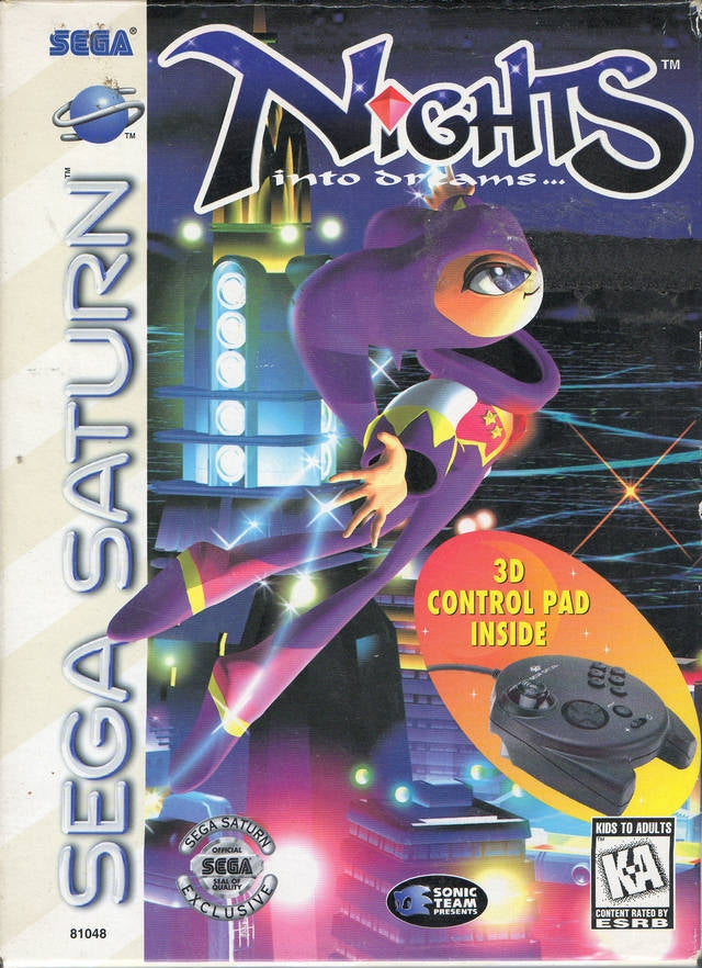NIGHTS INTO DREAMS (W/ANALOG CONTROLLER) - SATURN