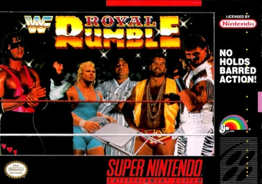 WWF ROYAL RUMBLE - SNES (W/BOX & MANUAL)