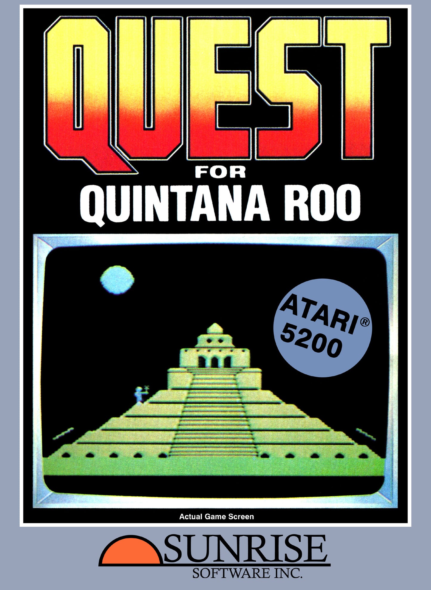 QUEST FOR QUINTANA ROO - ATARI5200