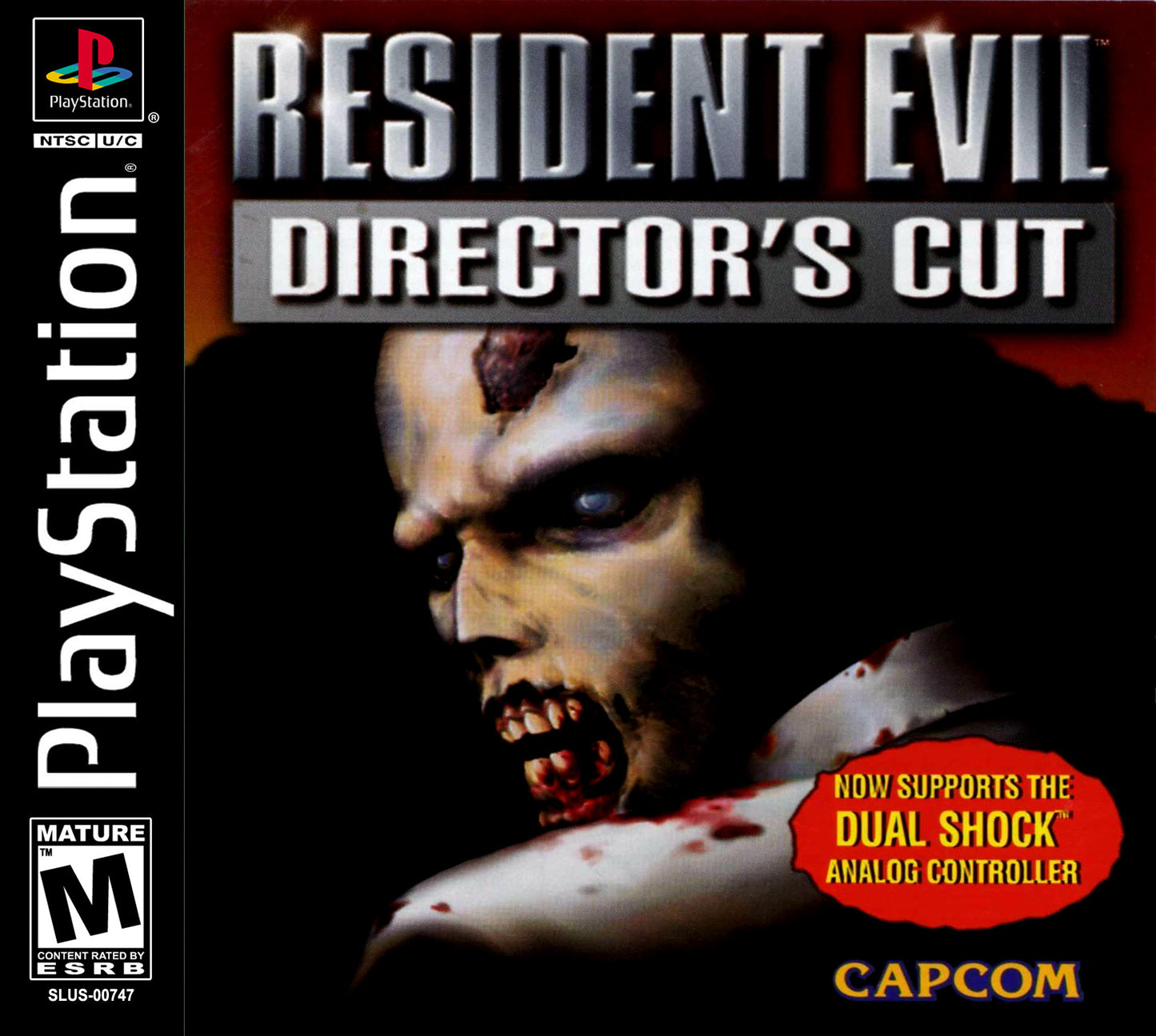RESIDENT EVIL: DIRECTOR'S CUT (2 DISCS) - PS1