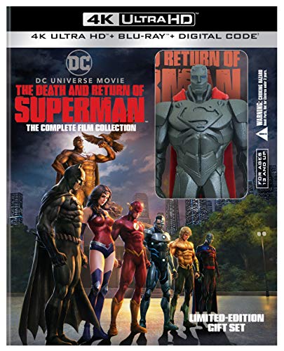 DEATH & RETURN OF SUPERMAN - BLU-4K-INC. BLU COPY