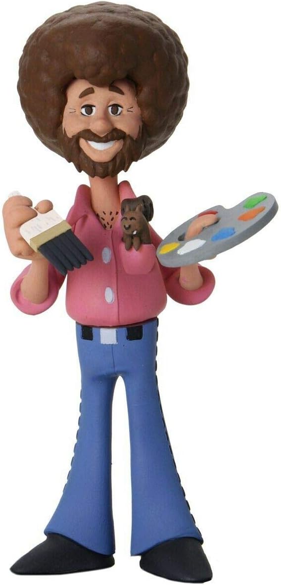 BOB ROSS & PEAPOD - NECA