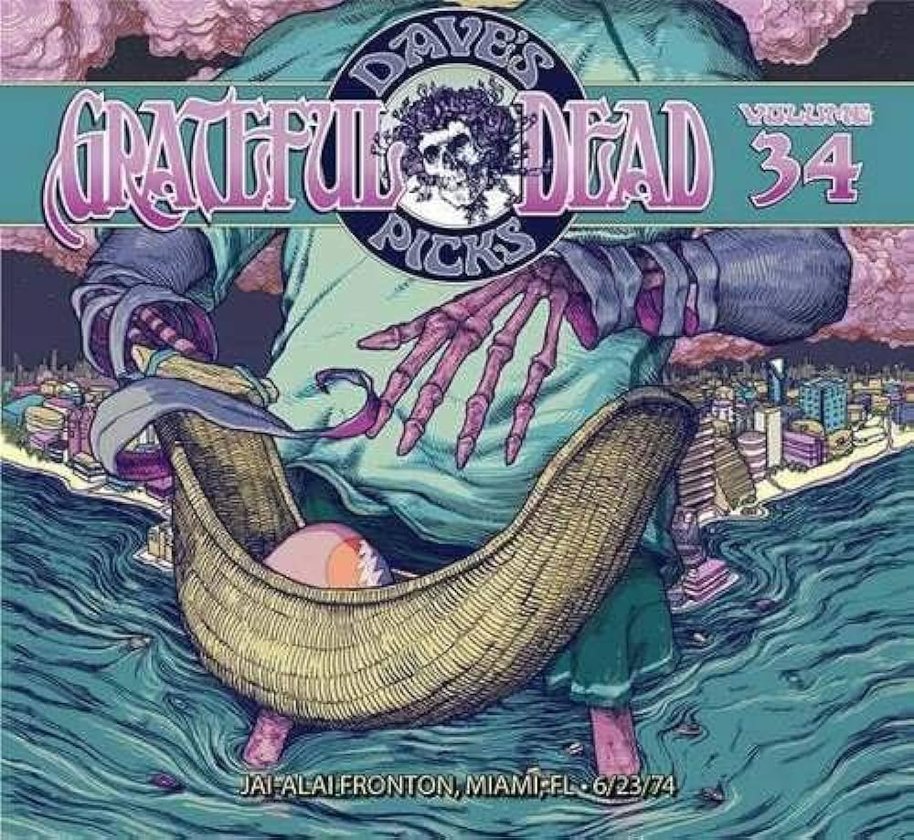 GRATEFUL DEAD - DAVE'S PICKS V34 (4CDS)(LTD ED #)