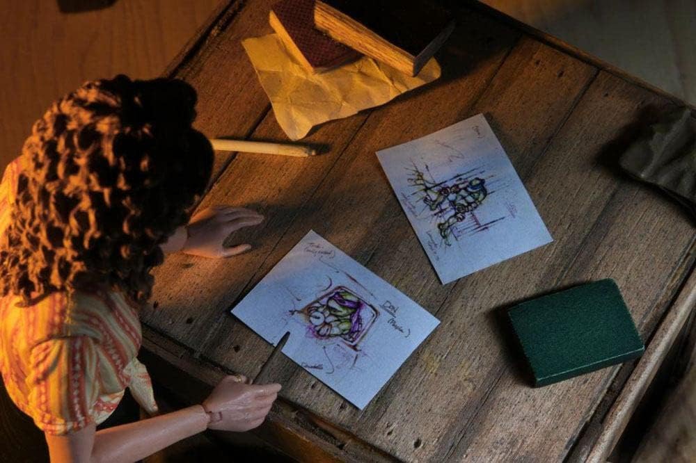 TMNT: APRIL & CASEY JONES (90S MOVIE)(7") - NECA-FARM 2-PACK