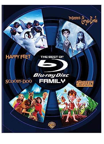 HAPPY FEET/CORPSE BRIDE/SCOOBY-DOO/ANT B - BLU-BEST OF FAMILY