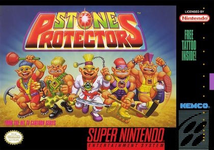 STONE PROTECTORS - SNES