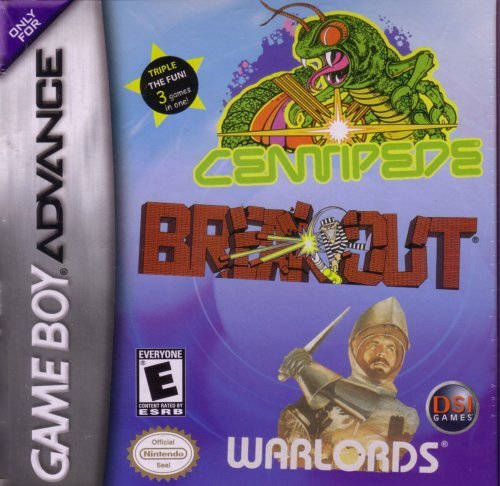 CENTIPEDE: BREAKOUT & WARLORDS - GBA