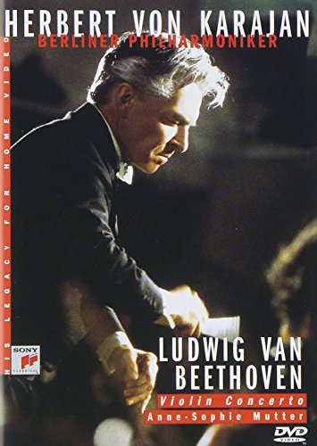 KARAJAN, HERBERT VON - DVD-BEETHOVEN: VIOLIN CONCERTO