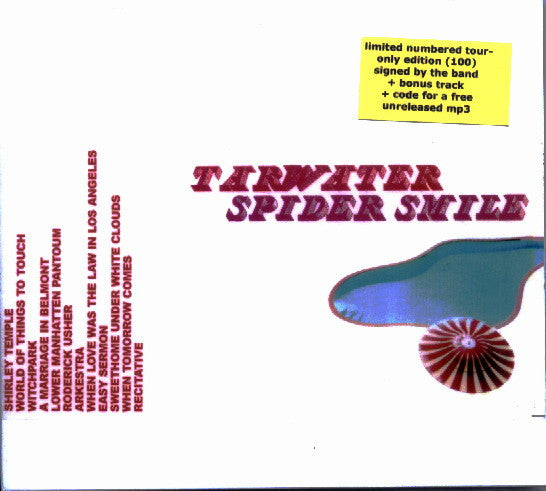 TARWATER - SPIDER SMILE