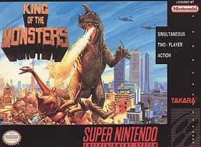 KING OF THE MONSTERS 2 - SNES (W/BOX & MANUAL)