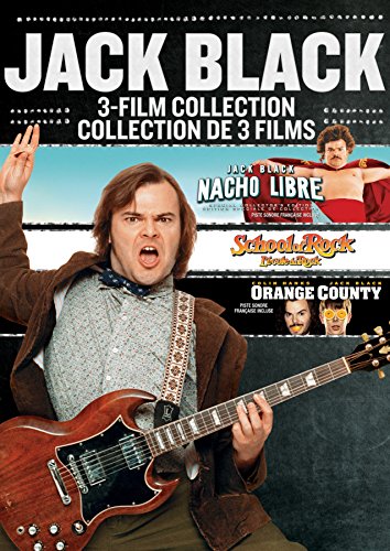 NACHO LIBRE/SCHOOL OF ROCK/ORANGE COUNTY - DVD-JACK BLACK 3 FILM COLLECTION