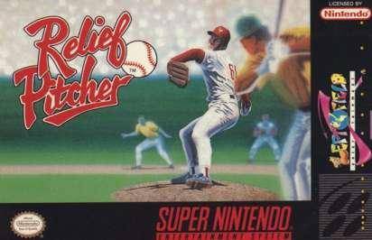RELIEF PITCHER - SNES (W/BOX & MANUAL)