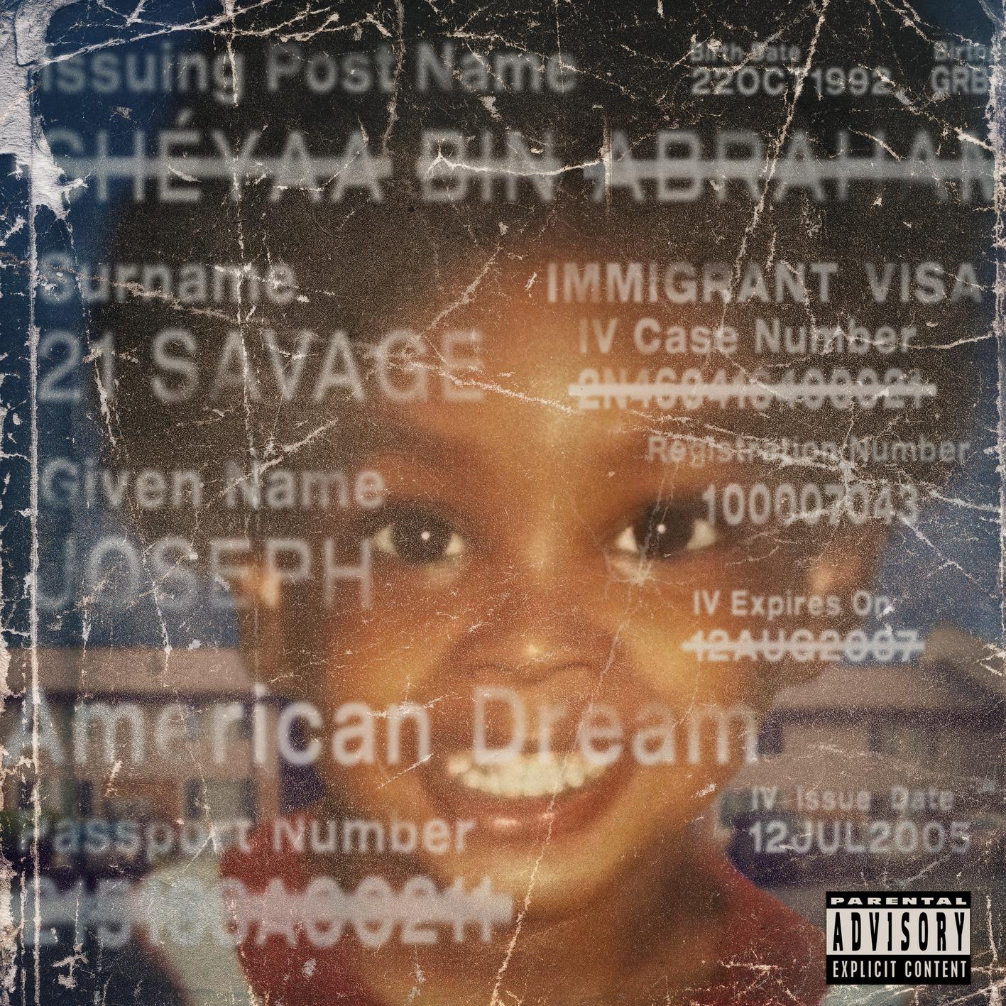 21 SAVAGE - AMERICAN DREAM