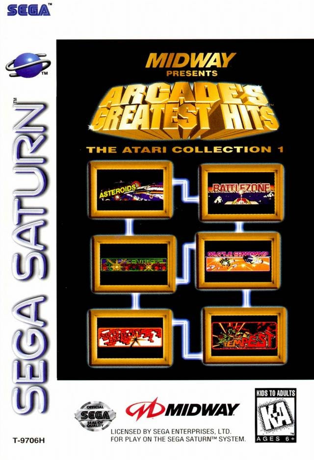 ARCADE'S GREATEST HITS: ATARI COLLECTION - SATURN